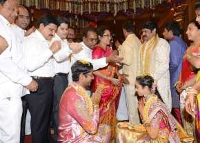 Balakrishna's Daughter Tejaswini Weds Sri Bharat Wedding Photos  photo 8