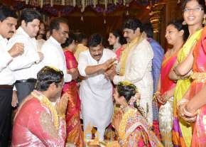 Balakrishna's Daughter Tejaswini Weds Sri Bharat Wedding Photos  photo 138
