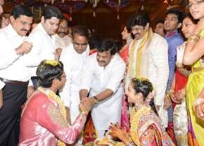 Balakrishna's Daughter Tejaswini Weds Sri Bharat Wedding Photos  photo 32