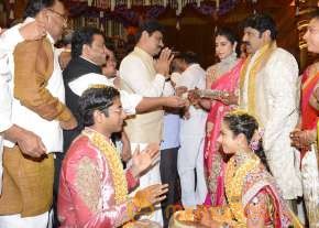 Balakrishna's Daughter Tejaswini Weds Sri Bharat Wedding Photos  photo 10
