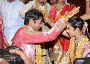 Balakrishna's Daughter Tejaswini Weds Sri Bharat Wedding Photos  photo 38