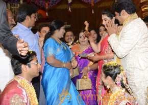 Balakrishna's Daughter Tejaswini Weds Sri Bharat Wedding Photos  photo 9