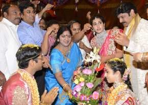 Balakrishna's Daughter Tejaswini Weds Sri Bharat Wedding Photos  photo 6
