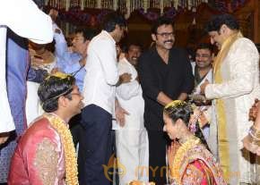 Balakrishna's Daughter Tejaswini Weds Sri Bharat Wedding Photos  photo 205