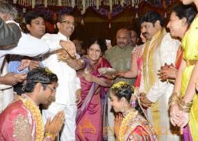 Balakrishna's Daughter Tejaswini Weds Sri Bharat Wedding Photos  photo 29