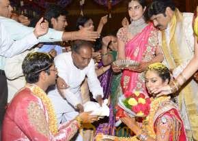 Balakrishna's Daughter Tejaswini Weds Sri Bharat Wedding Photos  photo 20