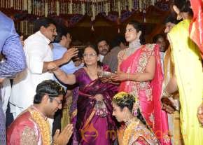 Balakrishna's Daughter Tejaswini Weds Sri Bharat Wedding Photos  photo 26