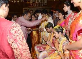 Balakrishna's Daughter Tejaswini Weds Sri Bharat Wedding Photos  photo 85