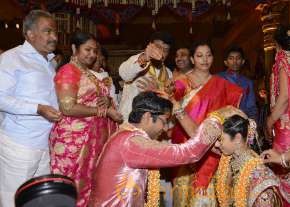 Balakrishna's Daughter Tejaswini Weds Sri Bharat Wedding Photos  photo 152