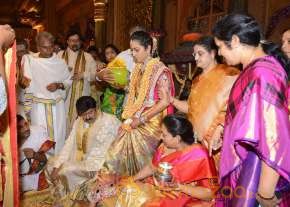 Balakrishna's Daughter Tejaswini Weds Sri Bharat Wedding Photos  photo 18