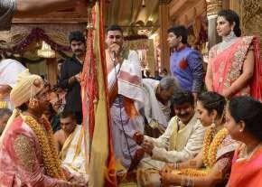 Balakrishna's Daughter Tejaswini Weds Sri Bharat Wedding Photos  photo 43