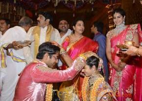 Balakrishna's Daughter Tejaswini Weds Sri Bharat Wedding Photos  photo 141