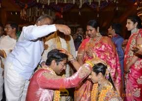 Balakrishna's Daughter Tejaswini Weds Sri Bharat Wedding Photos  photo 98