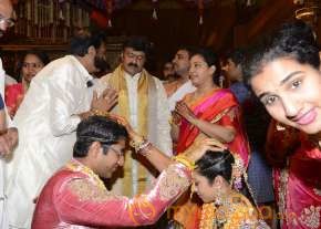 Balakrishna's Daughter Tejaswini Weds Sri Bharat Wedding Photos  photo 118