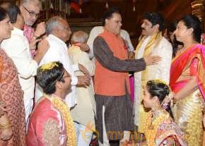 Balakrishna's Daughter Tejaswini Weds Sri Bharat Wedding Photos  photo 106