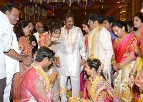 Balakrishna's Daughter Tejaswini Weds Sri Bharat Wedding Photos  photo 211