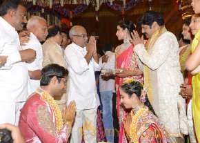 Balakrishna's Daughter Tejaswini Weds Sri Bharat Wedding Photos  photo 83