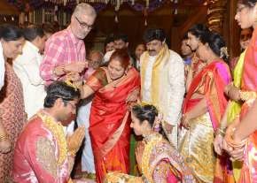 Balakrishna's Daughter Tejaswini Weds Sri Bharat Wedding Photos  photo 45