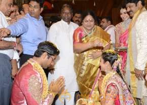 Balakrishna's Daughter Tejaswini Weds Sri Bharat Wedding Photos  photo 35