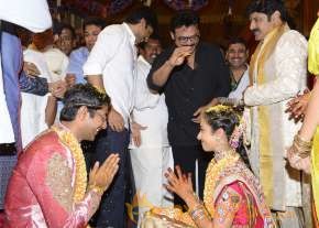Balakrishna's Daughter Tejaswini Weds Sri Bharat Wedding Photos  photo 116