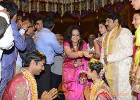 Balakrishna's Daughter Tejaswini Weds Sri Bharat Wedding Photos  photo 16