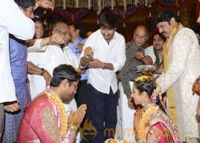 Balakrishna's Daughter Tejaswini Weds Sri Bharat Wedding Photos 