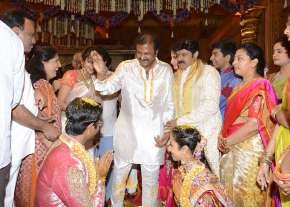Balakrishna's Daughter Tejaswini Weds Sri Bharat Wedding Photos  photo 204