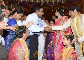 Balakrishna's Daughter Tejaswini Weds Sri Bharat Wedding Photos  photo 27