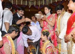 Balakrishna's Daughter Tejaswini Weds Sri Bharat Wedding Photos  photo 142