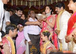 Balakrishna's Daughter Tejaswini Weds Sri Bharat Wedding Photos  photo 203