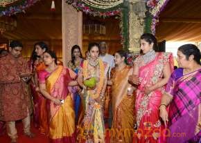 Balakrishna's Daughter Tejaswini Weds Sri Bharat Wedding Photos  photo 78