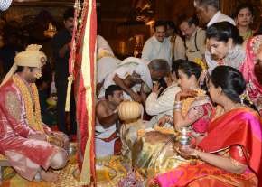 Balakrishna's Daughter Tejaswini Weds Sri Bharat Wedding Photos  photo 176