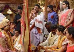 Balakrishna's Daughter Tejaswini Weds Sri Bharat Wedding Photos  photo 24