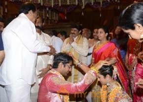 Balakrishna's Daughter Tejaswini Weds Sri Bharat Wedding Photos  photo 191