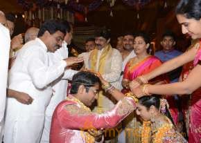 Balakrishna's Daughter Tejaswini Weds Sri Bharat Wedding Photos  photo 52
