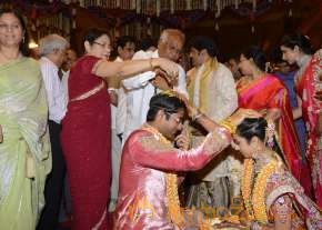 Balakrishna's Daughter Tejaswini Weds Sri Bharat Wedding Photos  photo 107