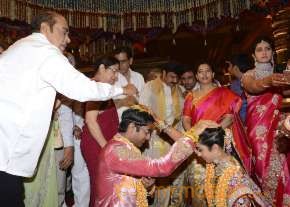 Balakrishna's Daughter Tejaswini Weds Sri Bharat Wedding Photos  photo 81