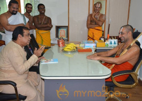 Brahmanandam Visited JIVA Campus photo 10