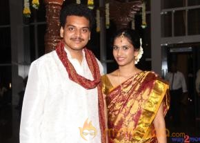 Celebrities at Shivaji Raja Daughter Wedding Photos  photo 96