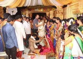 Celebrities at Shivaji Raja Daughter Wedding Photos  photo 209