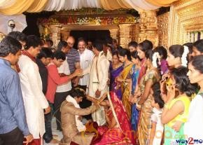 Celebrities at Shivaji Raja Daughter Wedding Photos  photo 114