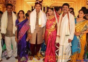Celebrities at Shivaji Raja Daughter Wedding Photos  photo 179