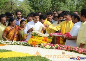 Nandamuri Family at NTR Ghat  photo 58