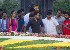 Nandamuri Family at NTR Ghat  photo 82