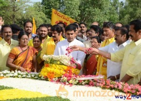 Nandamuri Family at NTR Ghat  photo 111