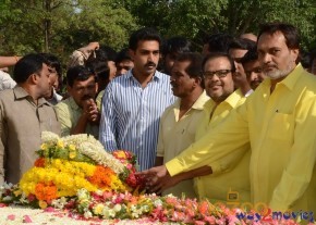 Nandamuri Family at NTR Ghat  photo 102
