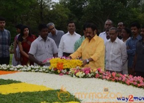 Nandamuri Family at NTR Ghat  photo 103