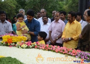 Nandamuri Family at NTR Ghat  photo 56