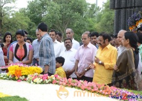 Nandamuri Family at NTR Ghat  photo 60