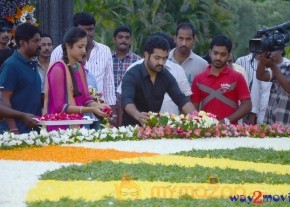 Nandamuri Family at NTR Ghat  photo 117